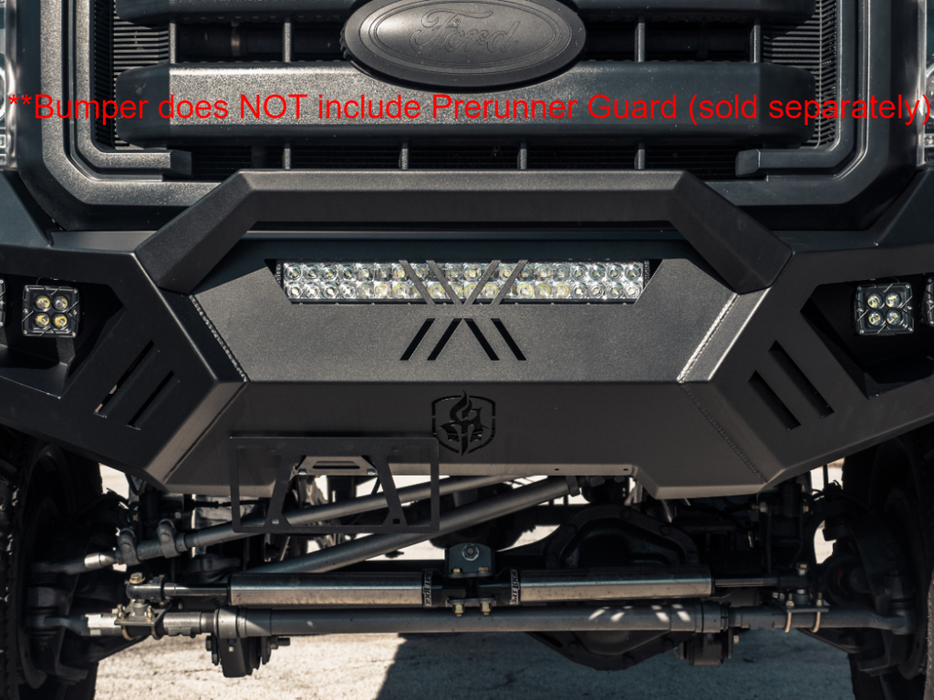 2011-2016 Ford F-250 Spartan Front Bumper Texture Black Road Armor