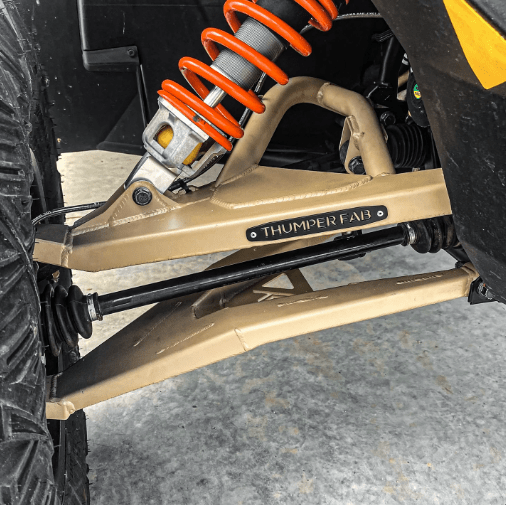 2020+ Polaris General XP Boxed Front Forward Control Arms (Upper & Lower) (Control Arm Only) (Black) - Offroad Armor