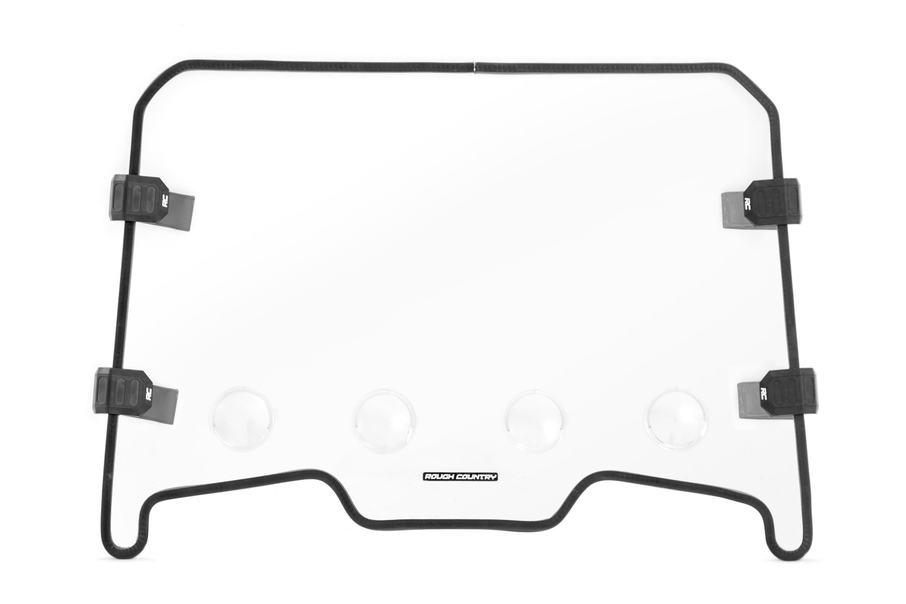 Rough Country Vented Full Windshield | Scratch Resistant | Polaris RZR XP 1000/RZR XP 4 1000 (19-22)