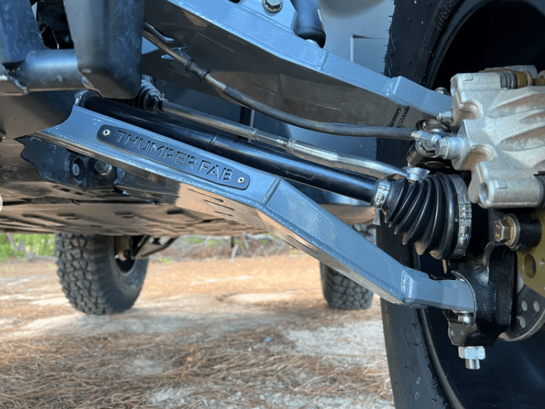 2021+ Polaris Ranger Boxed FRONT Forward Control Arms SET w/ Uniball Kit (Black) - Offroad Armor