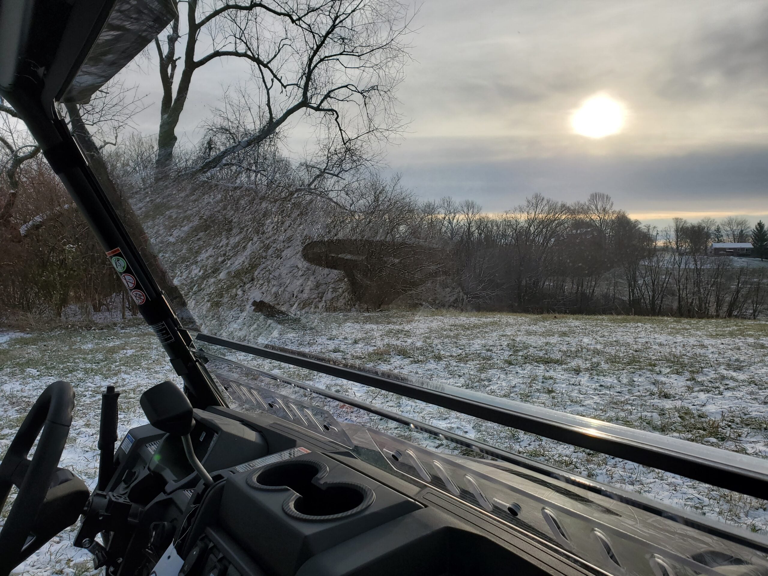 Cfmoto Uforce 600 2 Pc Windshield With Optional Hard Coat/Vents/Clamps