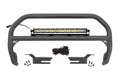 Rough Country Nudge Bar | 20 Inch Chrome Single Row LED | Ford Bronco 4WD (21-23)