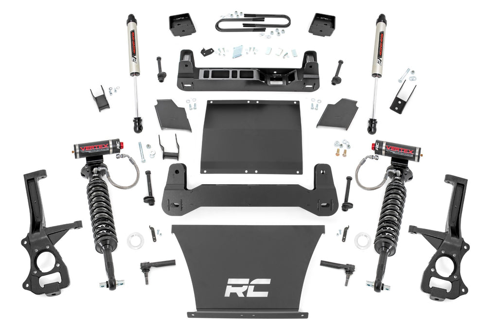 6 Inch Lift Kit | Mono Leaf Rear | Vertex/V2 | Chevy Silverado 1500 2WD/4WD (19-23)