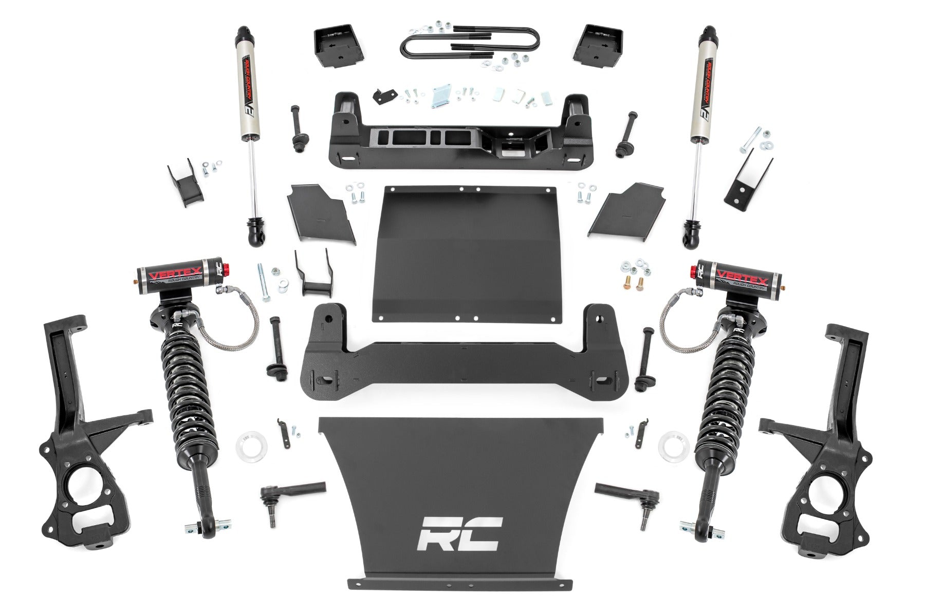 6 Inch Lift Kit | Mono Leaf Rear | Vertex/V2 | Chevy Silverado 1500 2WD/4WD (19-23)