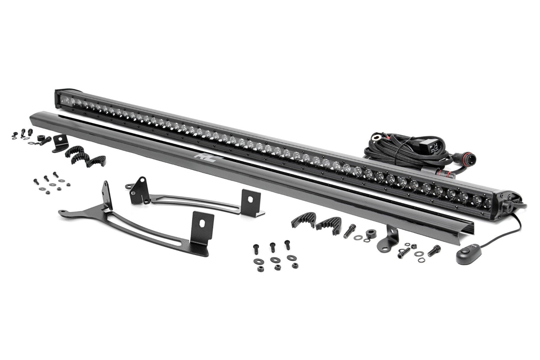 50" Single Row Light Mount | Front | Black Series | Polaris XPEDITION ADV 5