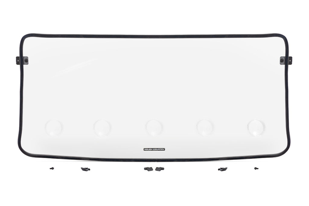 Vented Full Windshield | Scratch Resistant | Polaris Xpedition (2024)