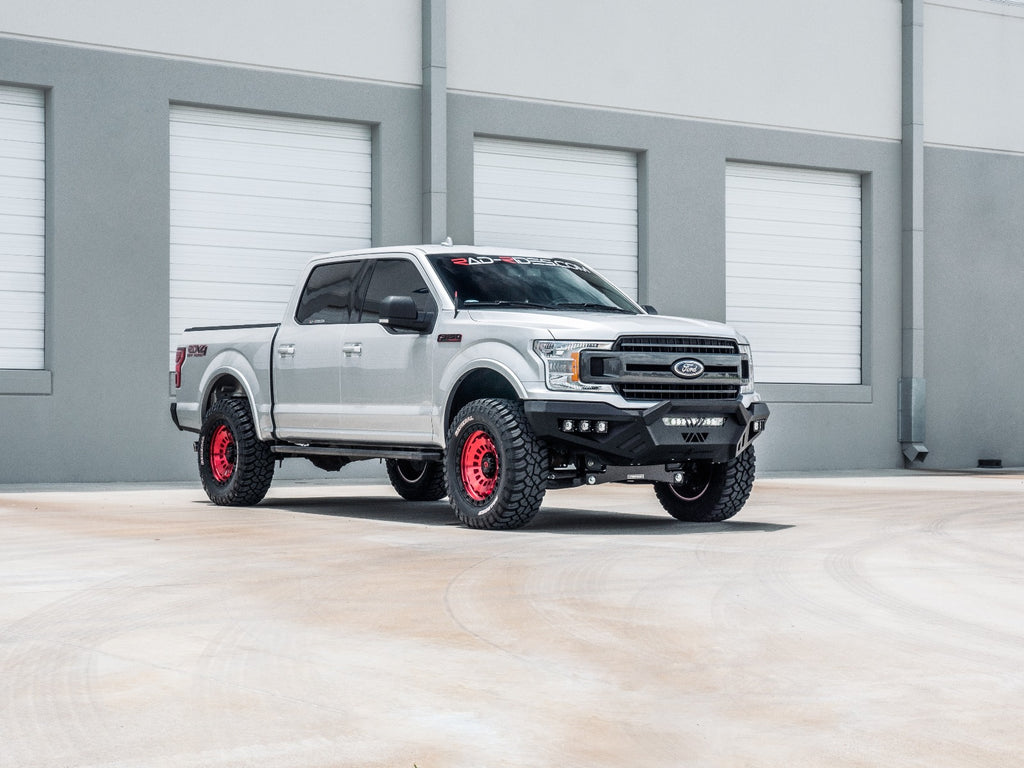 2018-2020 Ford F150 Spartan Front Bumper Texture Black Road Armor
