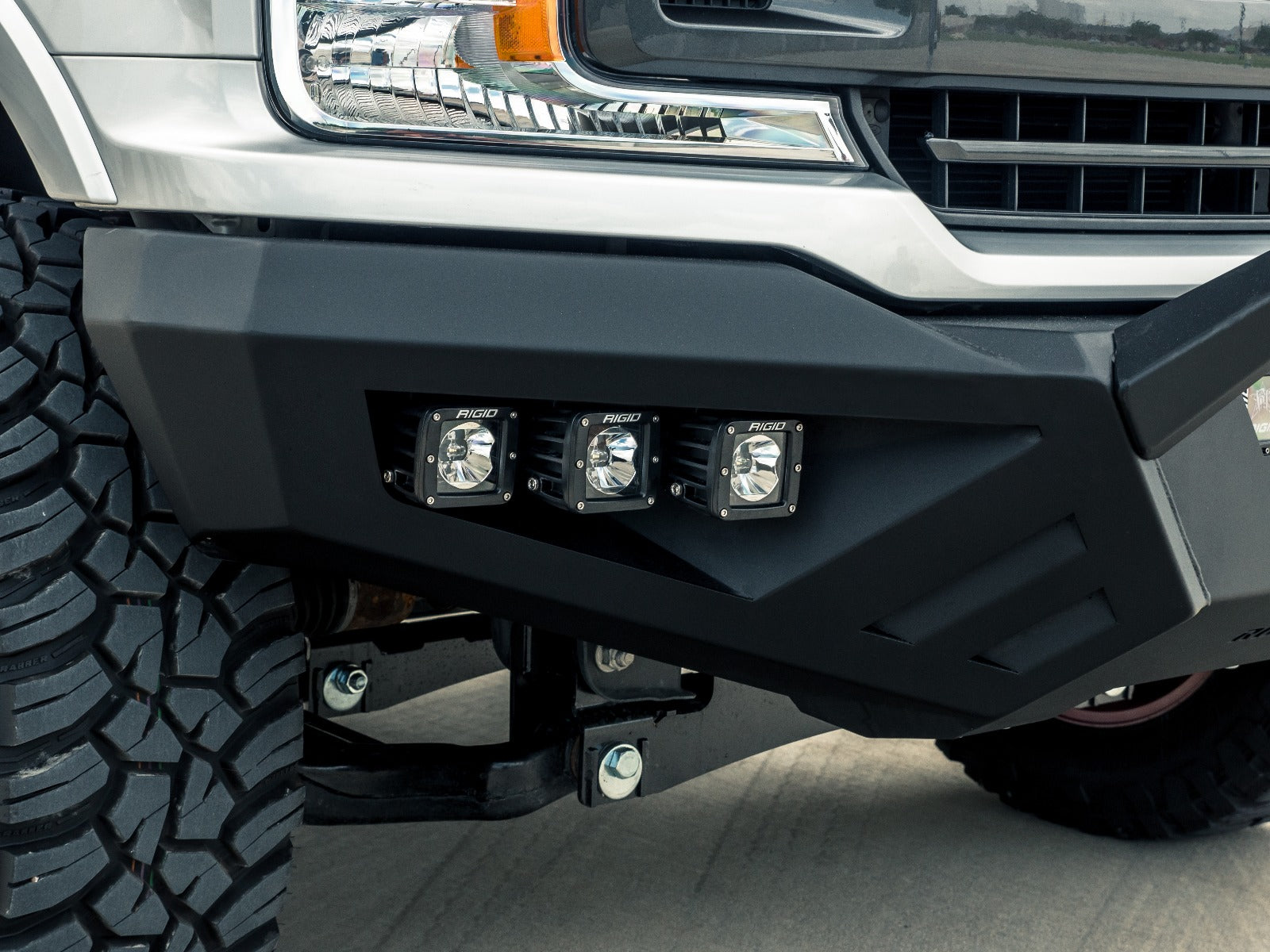 2018-2020 Ford F150 Spartan Front Bumper Texture Black Road Armor