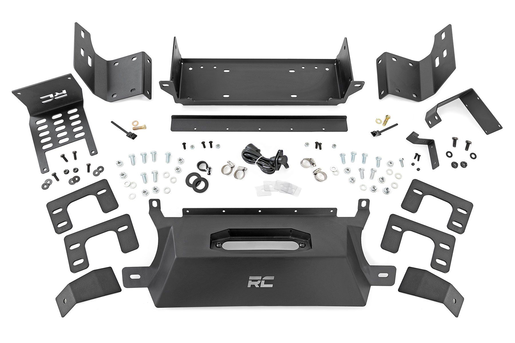 Rough Country Hidden Winch Mount | All Models | Ford Bronco 4WD (2021-2023)