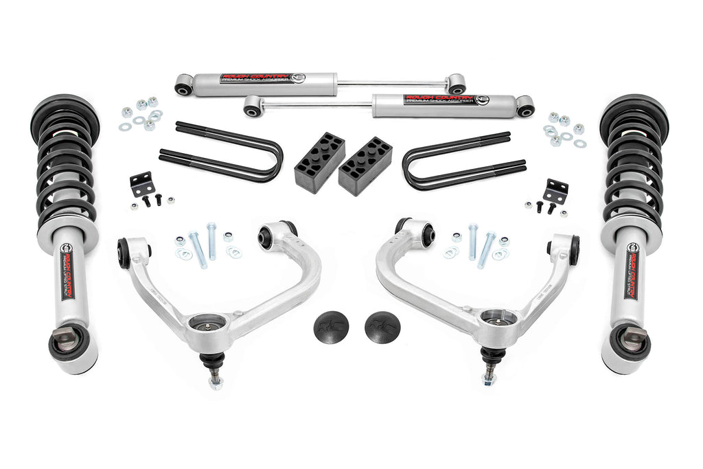 3 Inch Lift Kit | Forged UCA | N3 Struts | Ford F-150 4WD (21-23)