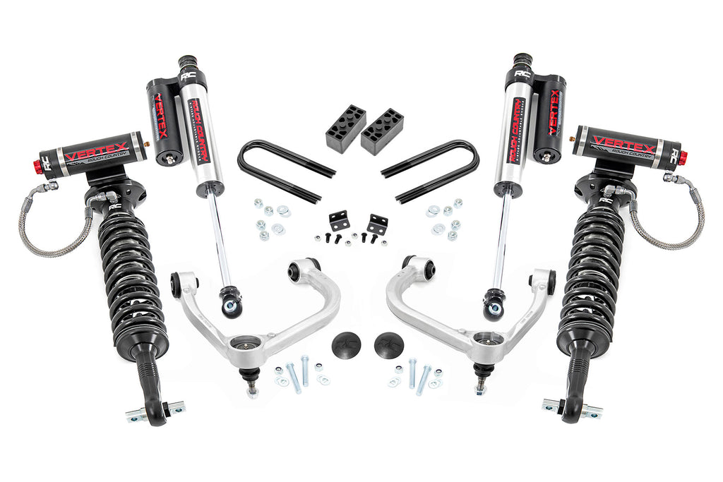 3 Inch Lift Kit | Fabbed UCA | Vertex | Ford F-150 4WD (2021-2023)