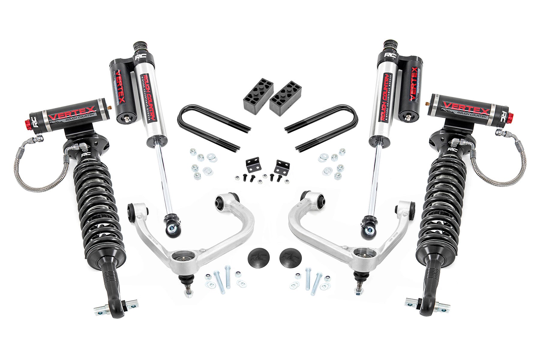 3 Inch Lift Kit | Fabbed UCA | Vertex | Ford F-150 4WD (2021-2023)