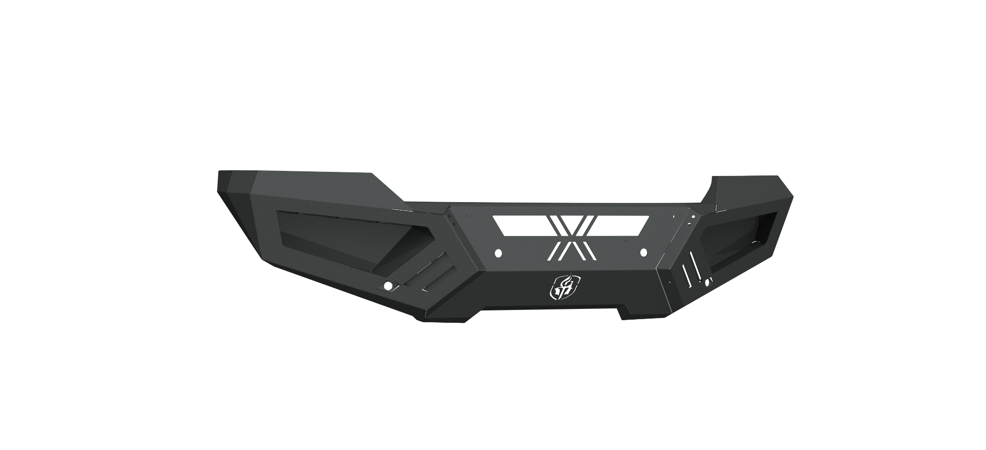 2015-2019 Gmc 2500 Spartan Front Bumper Texture Black Road Armor