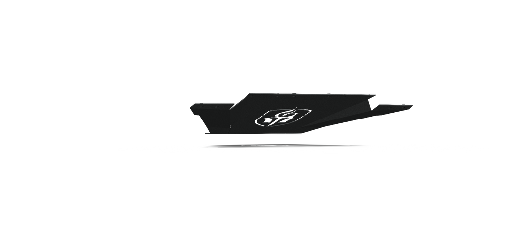 2015-2019 Gmc 2500 Spartan Front Bumper Bolt-On Accessory Skid Plate Guard Texture Black Road Armor