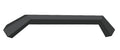 A 3D-rendered, matte black Road Armor Spartan Front Bumper Pre-Runner Guard for 2016-2018 GMC 1500 features an angular, solid, staple-like shape with a straight center and sharply downward-bent ends.