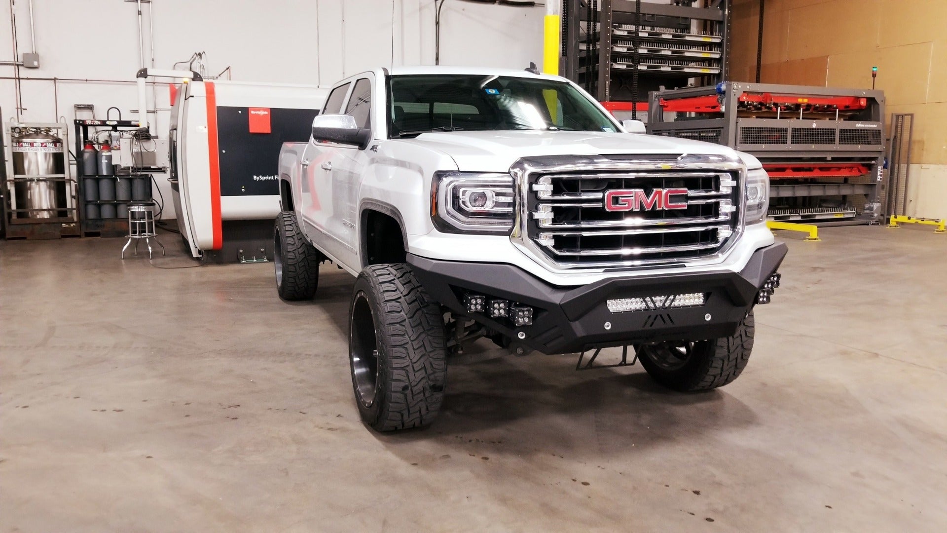 2016-2018 Gmc 1500 Spartan Front Bumper  - Texture Black