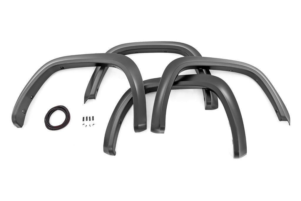 Rough Country Sport Fender Flares | Toyota Tundra 2WD/4WD (2022-2023) (Gloss Black)