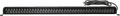 A long, rectangular LED light bar with a black frame, featuring dozens of individual LED bulbs arranged in a single row. A black power cable is coiled at one end of the light bar, which is designed for automotive or off-road vehicle use.