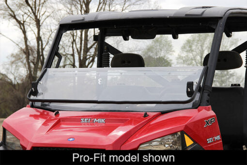 Windshield Versa-Fold (Uv Resistant Poly) Polaris Full Size Round Tube Ranger