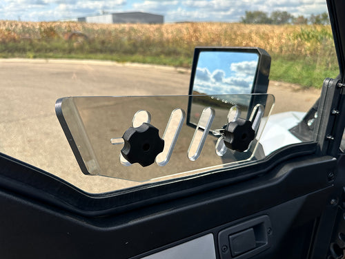 Yamaha Wolverine X2/RMAX-2 Tinted Polycarbonate Upper Door Kit 2021+