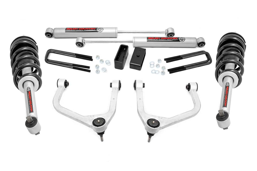 3.5 Inch Lift Kit | N3 Struts | Chevy Silverado 1500 2WD/4WD (19-23)
