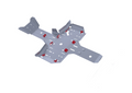 Kawasaki Brute Force 750 4X4I Alloy Central Skid Plate