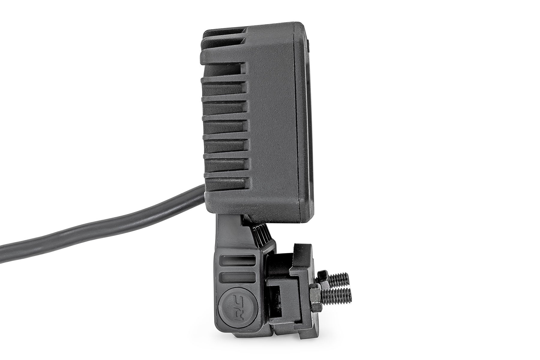 Rough Country LED Light Pair | 2 Inch Square | Flood | Swivel Mount