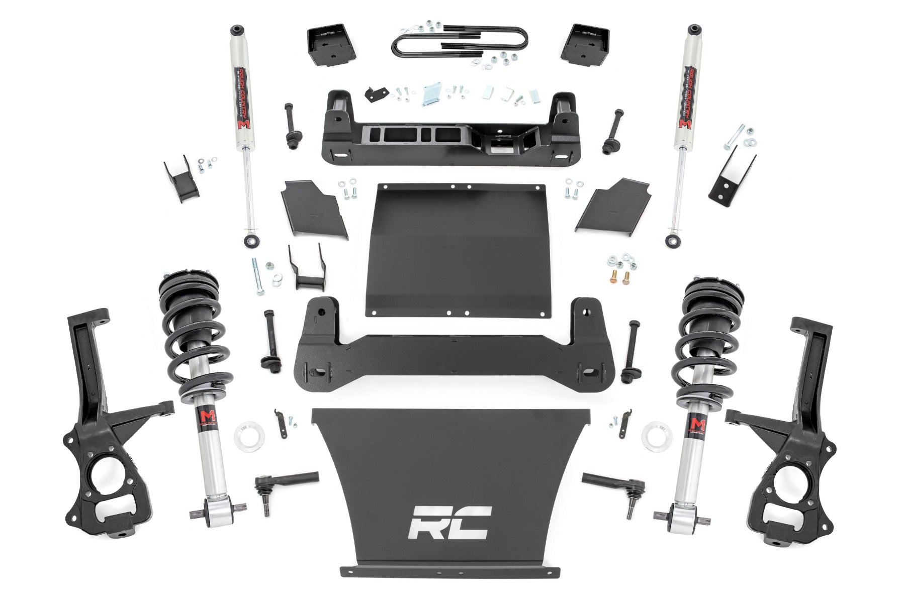 6 Inch Lift Kit | Mono Leaf Rear | M1 Struts/M1 | Chevy Silverado 1500 (22-23)