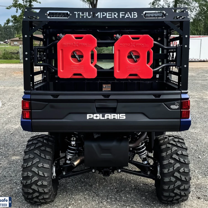 2018+ Polaris Ranger Ultimate Bed Rack (Black)