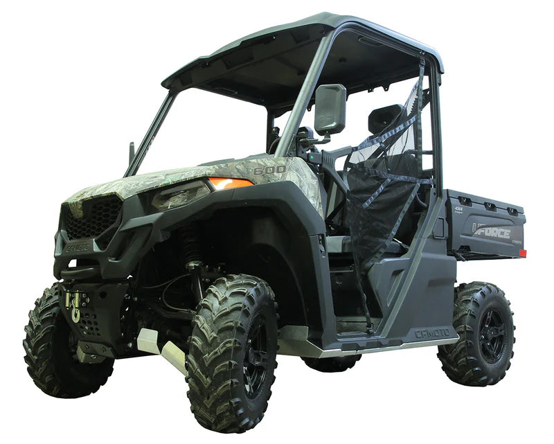 Skid plate full set (aluminum/plastic): CFMOTO UFORCE 600