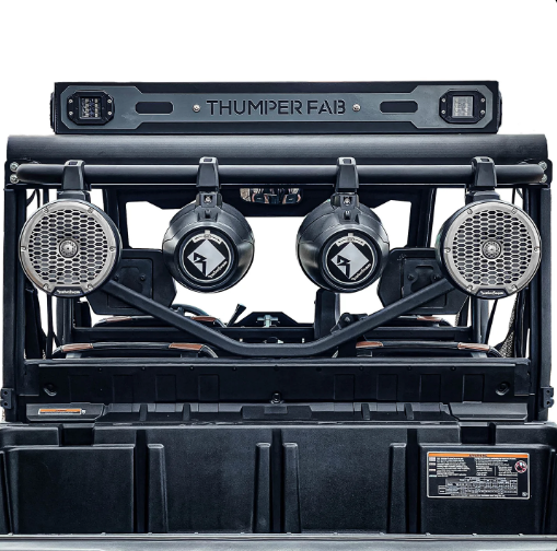 2018+ Can-Am Defender Wake Tower Speaker Bar (Black)