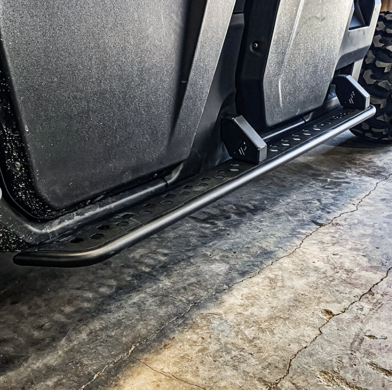 2018+ Can-Am Defender MAX Nerf Rails (Black)