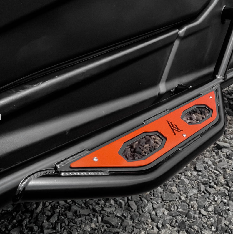2017+ Can-Am Maverick X3 Nerf Rails (2 Seat) (Black)