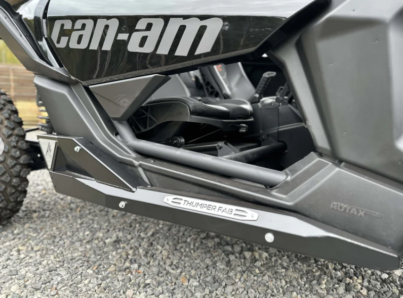 2017+ Can-Am Maverick X3 Rock Sliders (2 Seat) (Black)