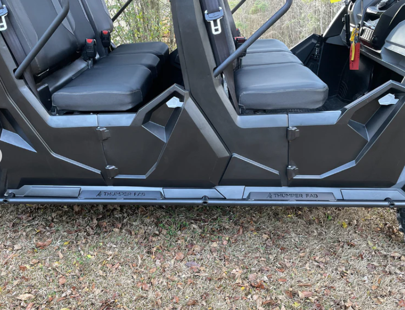 2018+ Tracker 800SX CREW Nerf Rail Set (DS/PS) (Black)