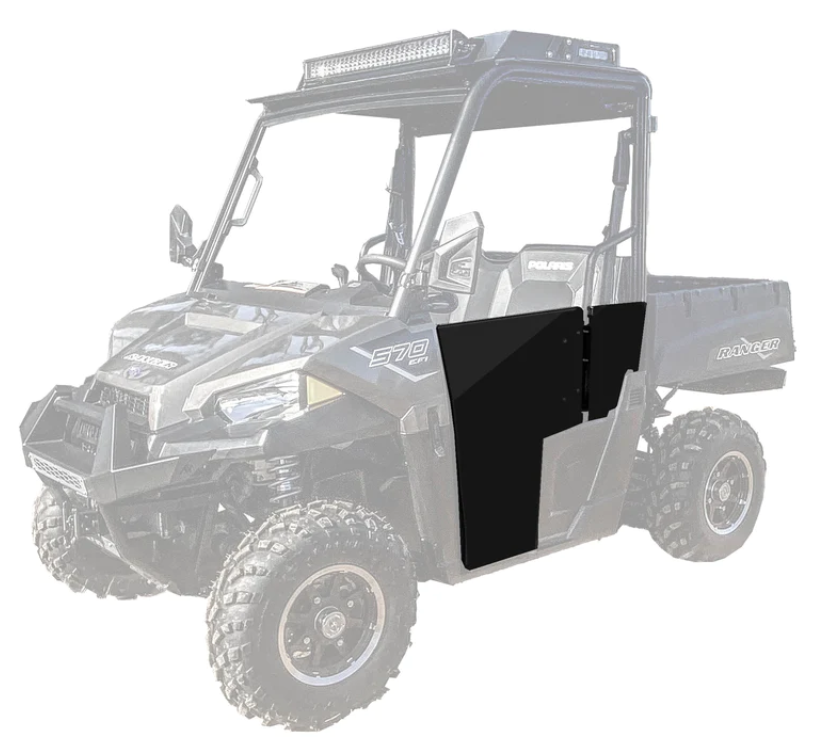 2015-21 Polaris Ranger 500 / 570 Mid-Size Half Doors - Single Cab