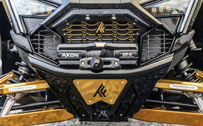 2022+ Polaris RZR PRO R Front Winch Bumper (Black)