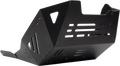 A black metal box with holes.