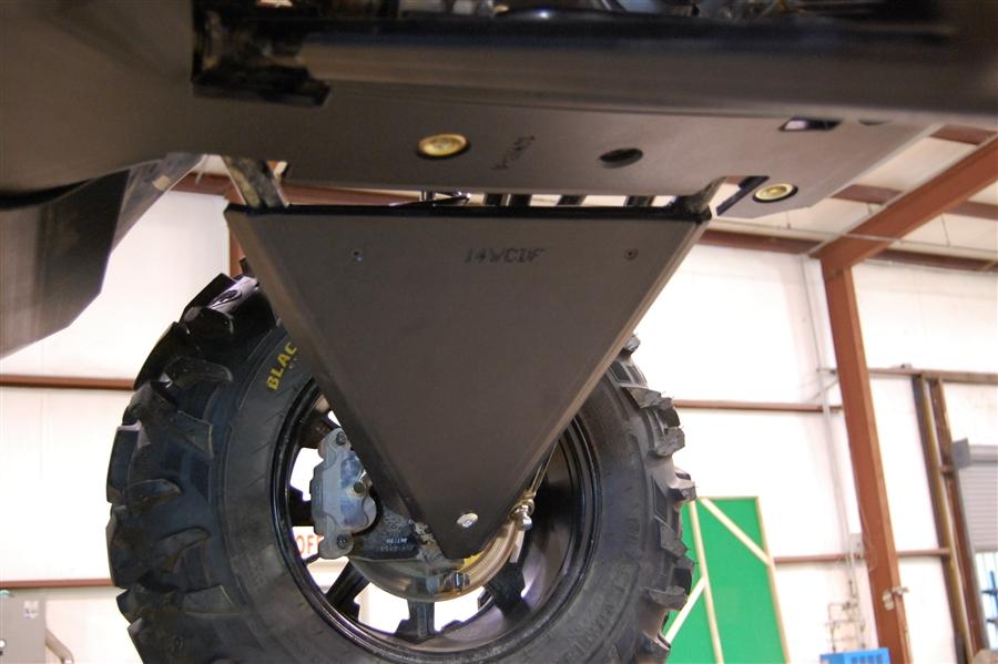Trail Armor Arctic Cat  Wildcat 1000,  Wildcat X,  Wildcat X Limited,  Wildcat X Special Edition, Wildcat 1000 Limited, Wildcat 4 1000, Wildcat 4 X, Wildcat 4 X Limited, Wildcat 4 Limited Impact Front A-Arm Guards 2013 - 2016