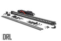 Rough Country Black Series LED Light Bar | Cool White DRL | 30 Inch | Single Row