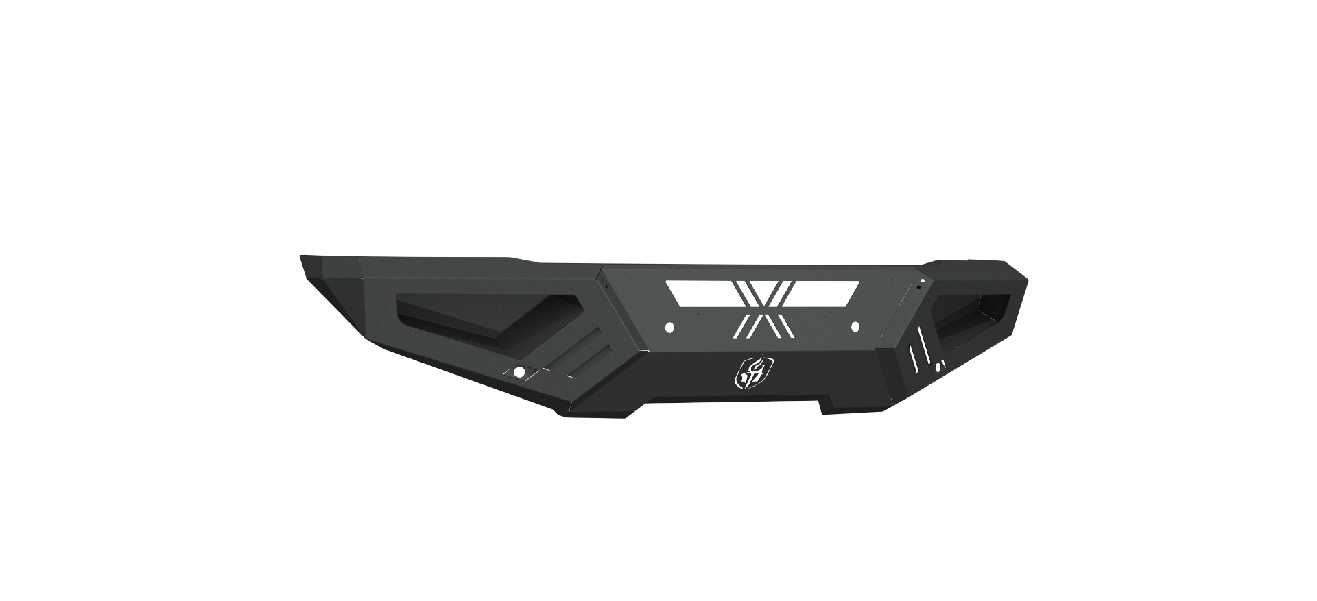 2015-2019 Chevy 2500 Spartan Front Bumper Texture Black Road Armor