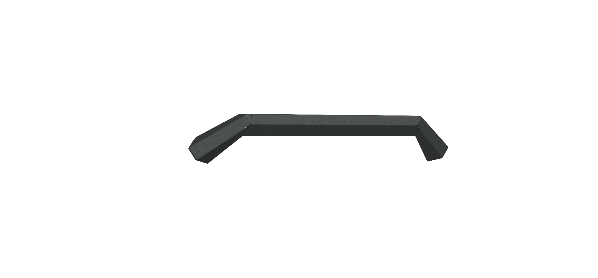 2015-2019 Chevy 2500 Spartan Front Bumper Bolt-On Accessory Sheet Metal Pre-Runner Guard Texture Black Road Armor