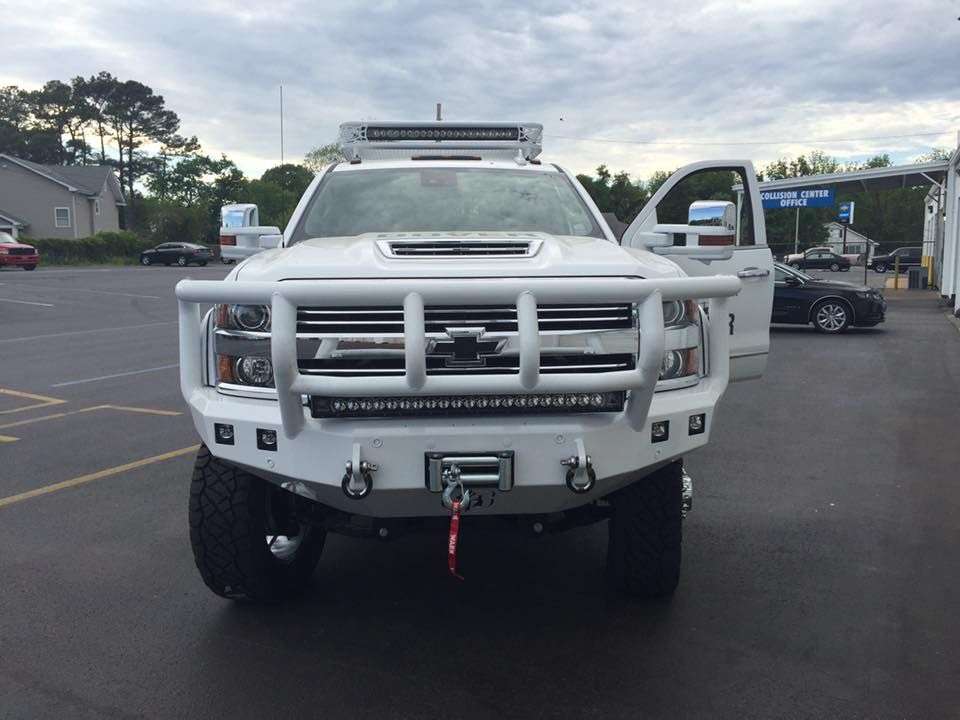 2015-19 Chevy 2500 Stealth Front Winch Bumper Titan Ii Guard - Texture Black Warn Vr12000