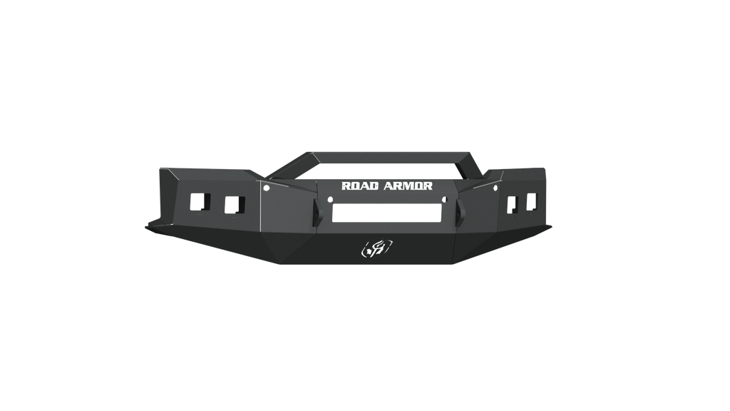 2019-2021 Chevy 1500 Stealth Front Non-Winch Bumper Sheet Metal Pre-Runner Guard - Texture Black