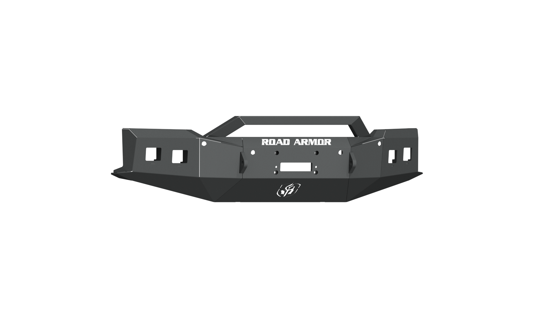 2019-21 Chevy 1500 Stealth Front Winch Bumper Sheet Metal Pre-Runner Guard - Texture Black Warn Zeon 10S, Smittybilt Xrc