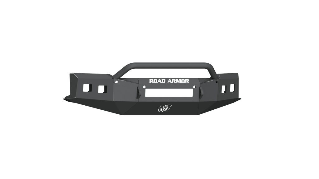 2019-21 Chevy 1500 Stealth Front Non-Winch Bumper Pre-Runner Guard - Texture Black