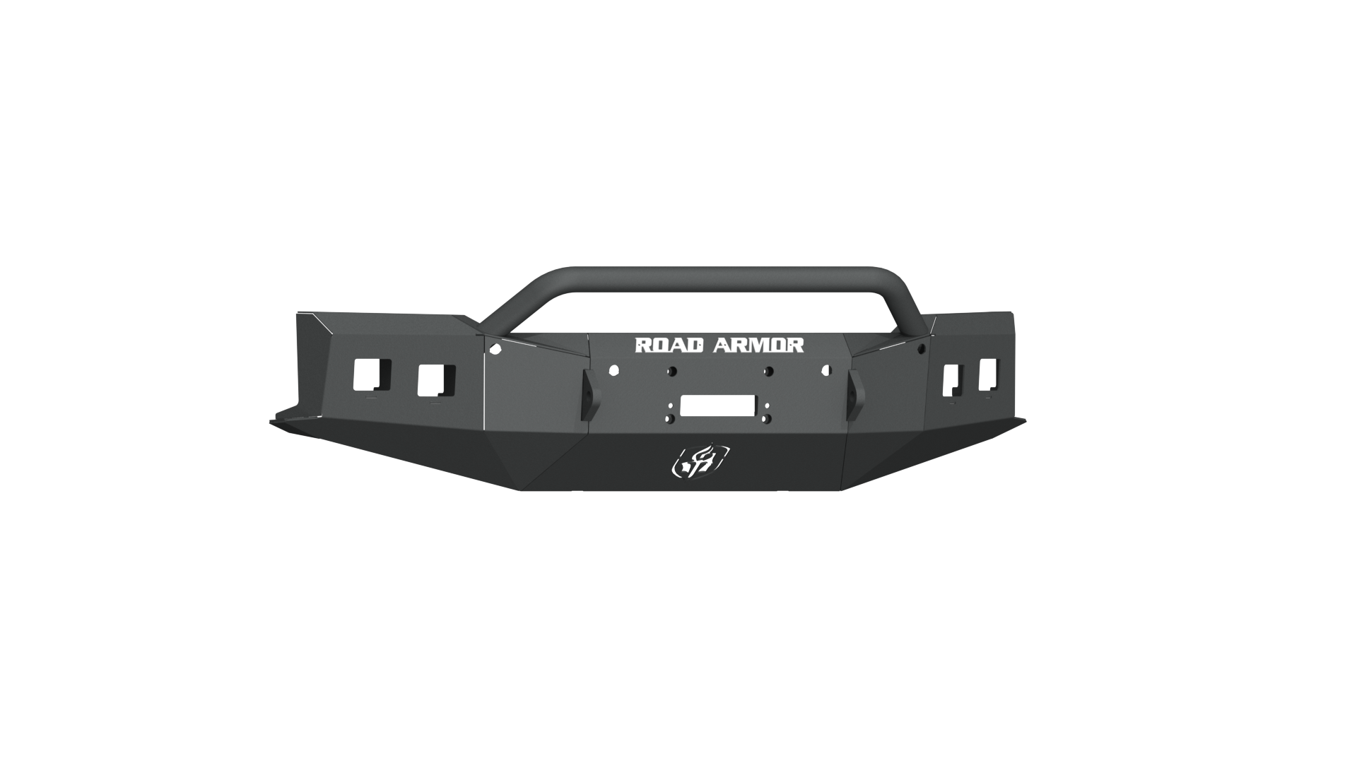2019-21 Chevy 1500 Stealth Front Winch Bumper Pre-Runner Guard - Texture Black Warn Zeon 10S, Smittybilt Xrc