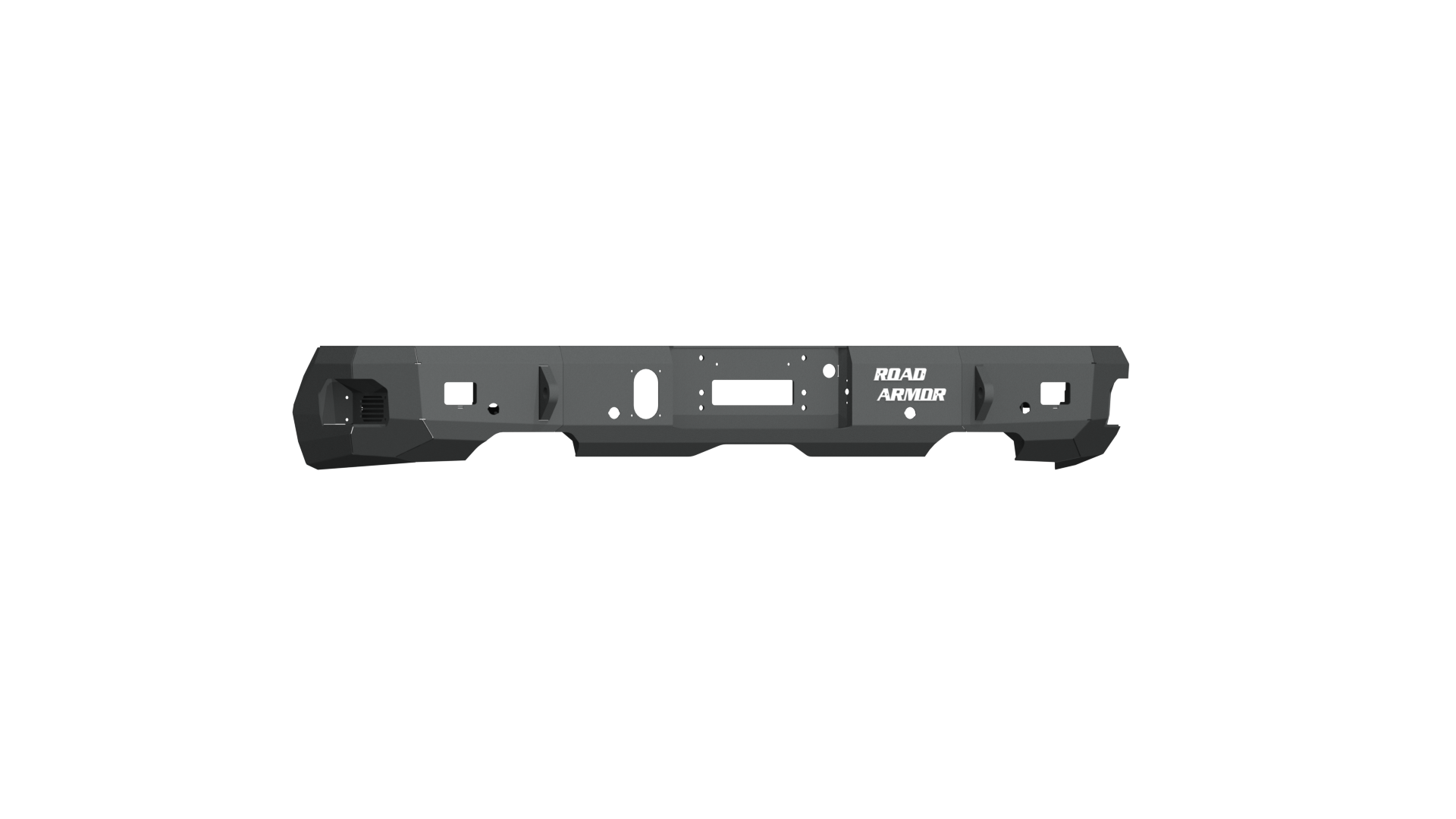 2019-2021 Gmc / Chevy 1500 Stealth Rear Winch Bumper - Texture Black Warn M8000 Only