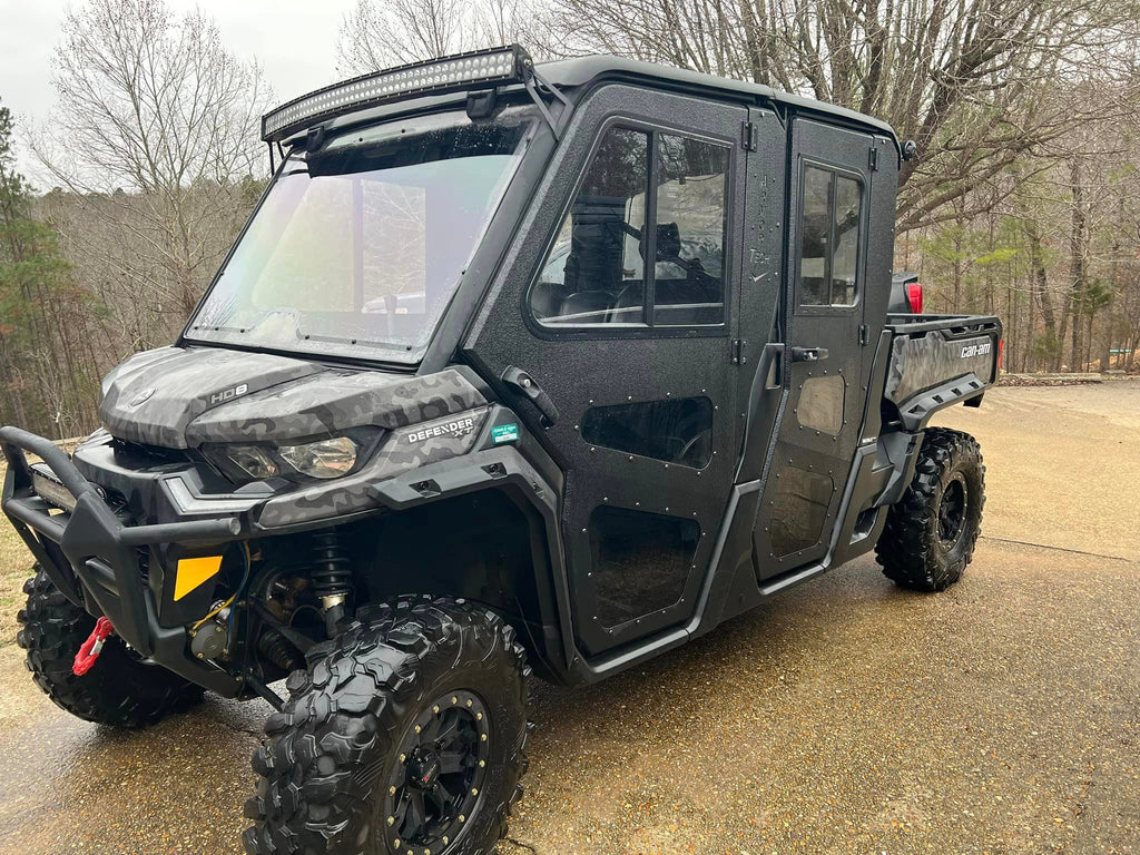 Armor Tech Full Steel Doors W/ Sliding Windows For Can-Am Defender Max