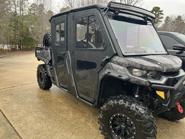 Armor Tech Full Steel Doors W/ Sliding Windows For Can-Am Defender Max